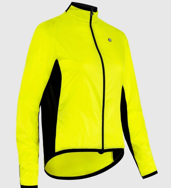ASSOS Chaqueta Cortavientos Mujer Uma GT Wind Jacket C2 Optic Yellow - Imagen 3