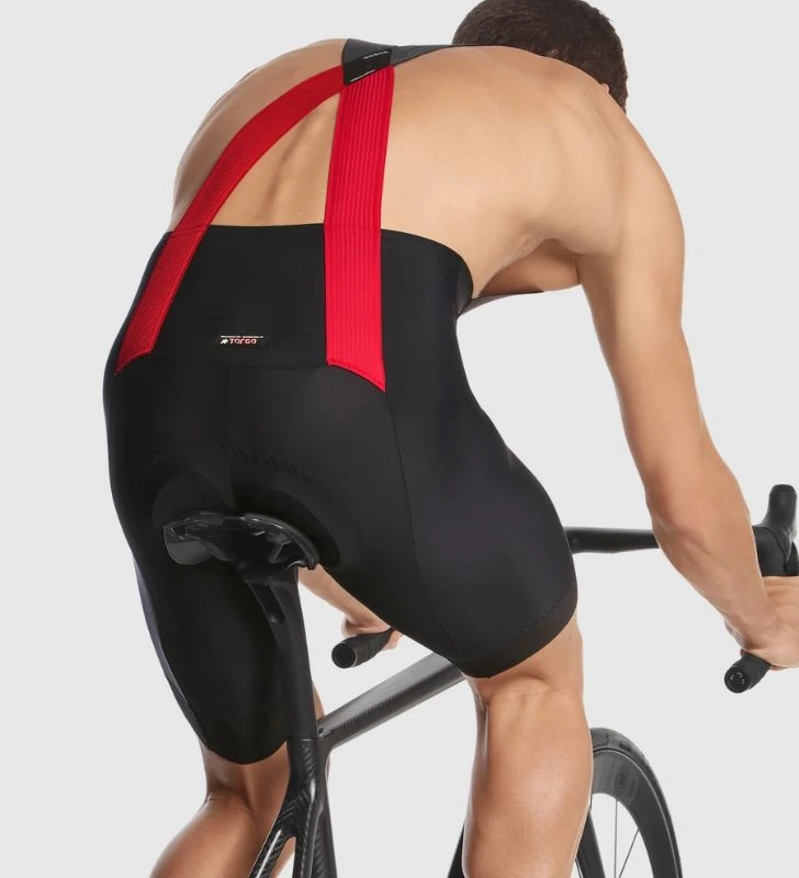 ASSOS Culotte Corto Equipe RS Bib Shorts S9 Targa Katana Red - Imagen 5