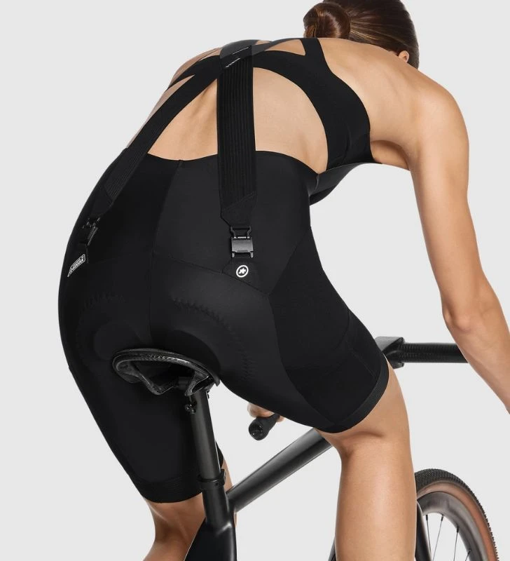 ASSOS Culotte Corto Mujer Uma GTC Bib Shorts C2 Black Series - Imagen 5