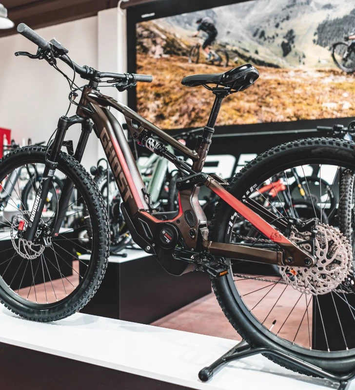 GHOST Hybride ASX Essential 130 Marrón / Rojo - Imagen 2