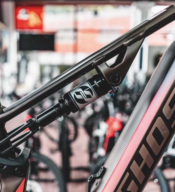 GHOST Hybride ASX Essential 130 Marrón / Rojo - Imagen 4