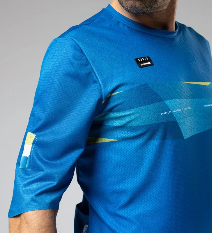 GOBIK Camiseta Hombre Manga Corta Volt - Myconos - Imagen 4