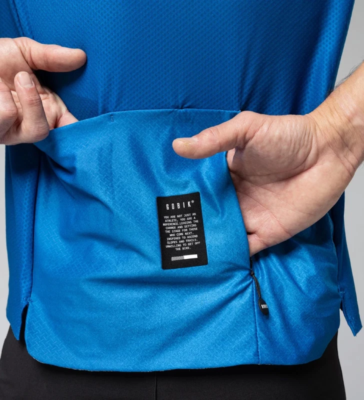 GOBIK Camiseta Hombre Manga Corta Volt - Myconos - Imagen 7