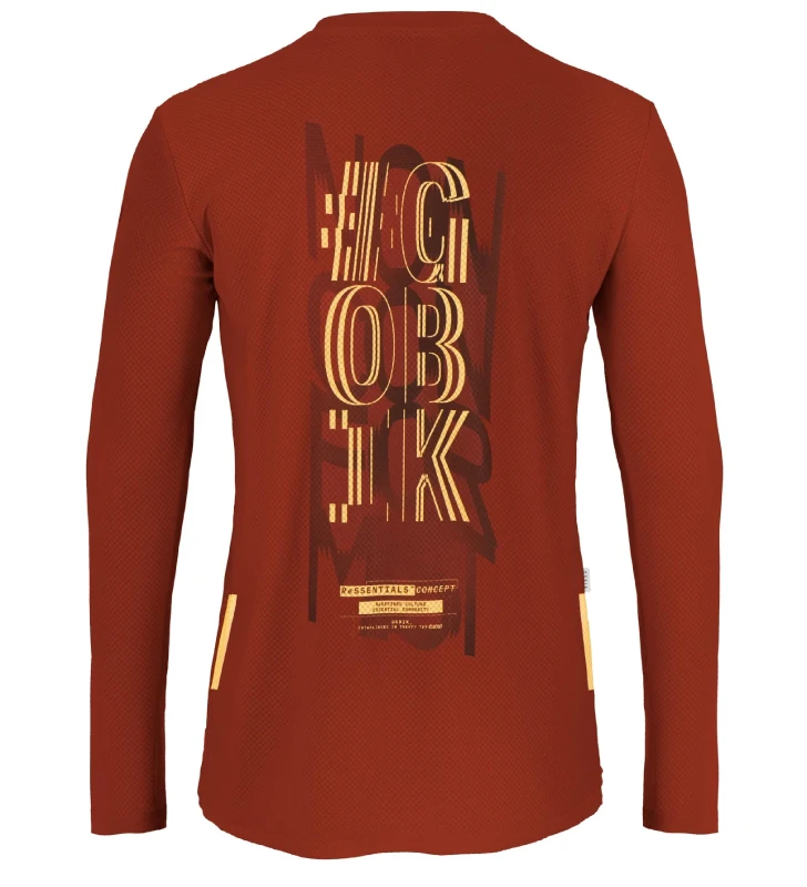 GOBIK Camiseta Mujer Manga Larga Terrain - Rooibos - Imagen 2