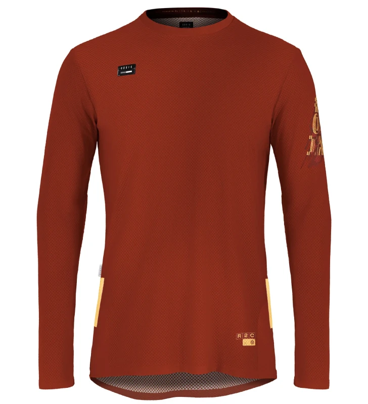 GOBIK Camiseta Mujer Manga Larga Terrain - Rooibos