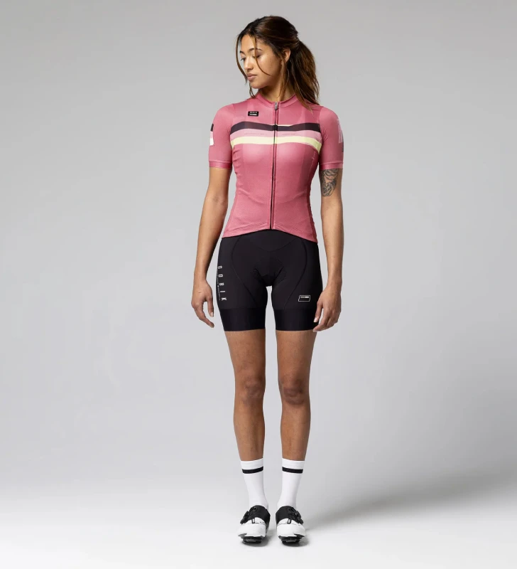 GOBIK Maillot Mujer Manga Corta Stark - Rapture Rose - Imagen 3