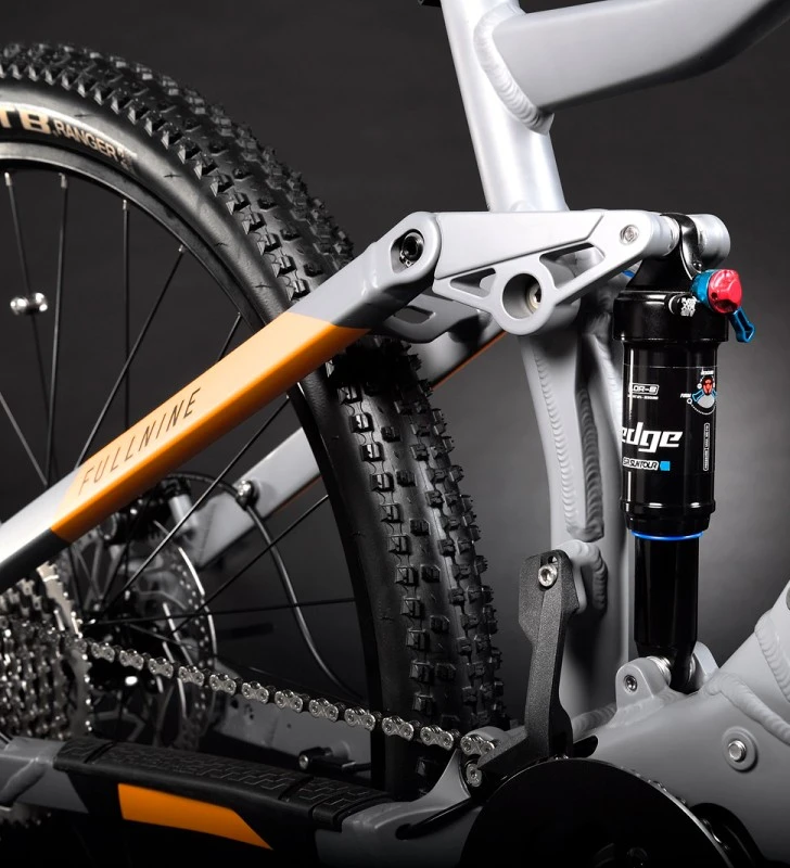 HAIBIKE Fullnine 4 Gris / Lava Mate - Imagen 2