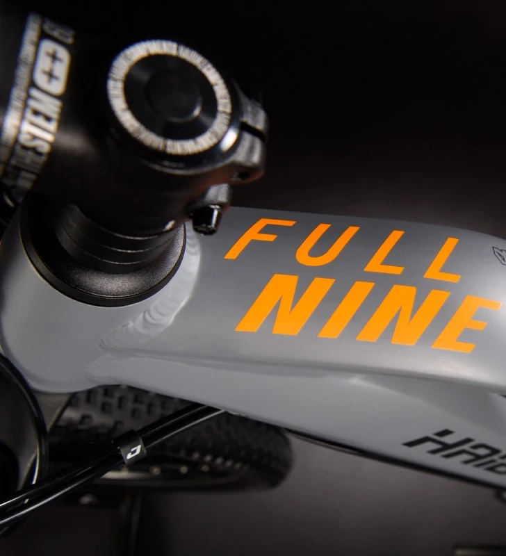 HAIBIKE Fullnine 4 Gris / Lava Mate - Imagen 6