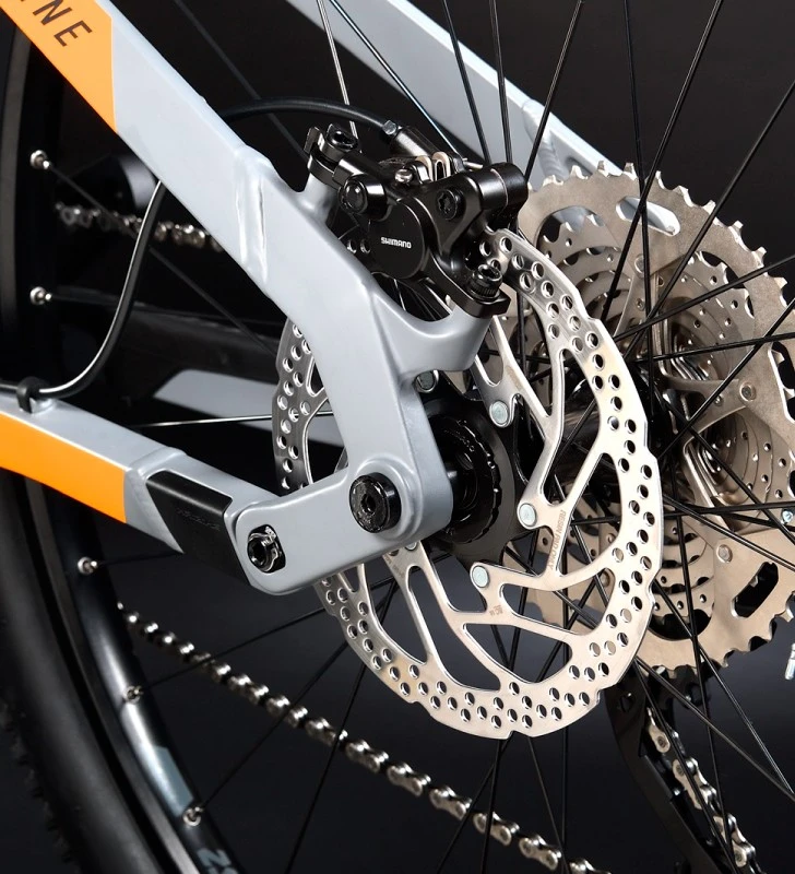 HAIBIKE Fullnine 4 Gris / Lava Mate - Imagen 8