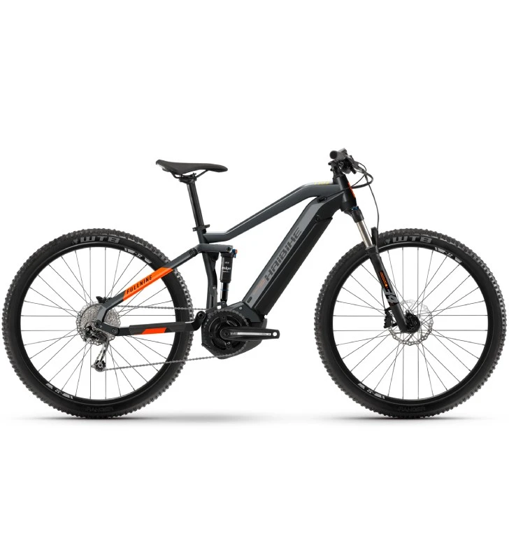 HAIBIKE Fullnine 4 Gris / Lava Mate