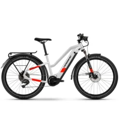 HAIBIKE Trekking 7 Lowstandover Blanco / Rojo