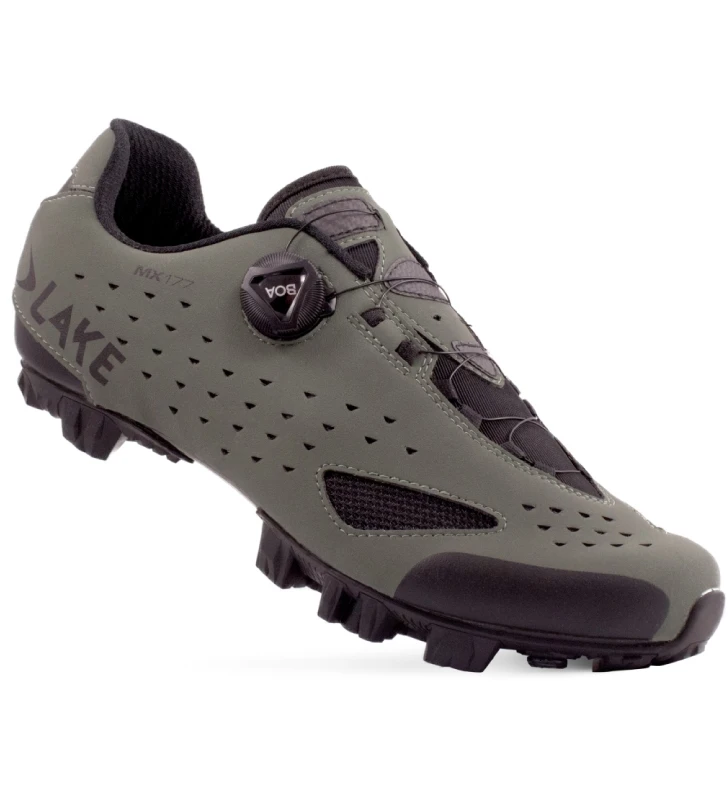 LAKE MX177 Zapatillas MTB Beetle / Negro - Imagen 3