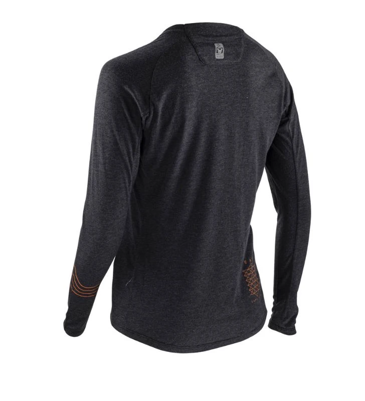 LEATT Camiseta MTB AllMtn 3.0 Mujer Negro - Imagen 2