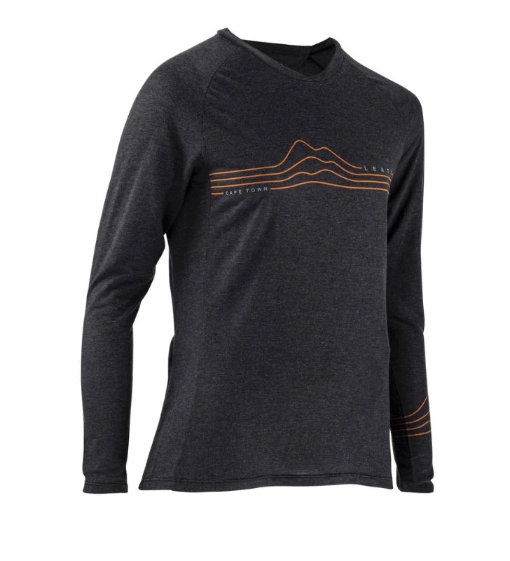 LEATT Camiseta MTB AllMtn 3.0 Mujer Negro - Imagen 3