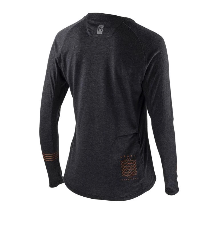 LEATT Camiseta MTB AllMtn 3.0 Mujer Negro - Imagen 4