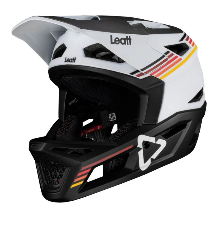 LEATT Casco MTB Gravity 4.0 V23 Blanco - Imagen 2
