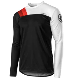 MONDRAKER Maillot Manga Larga Forest Negro / Blanco