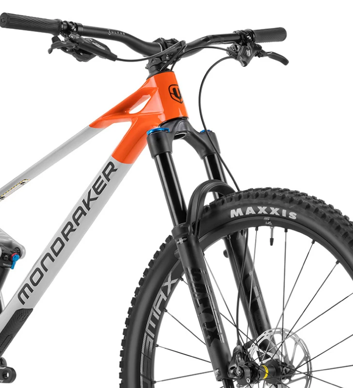 MONDRAKER Raze Carbon R 2023 Blanco / Naranja - Imagen 2