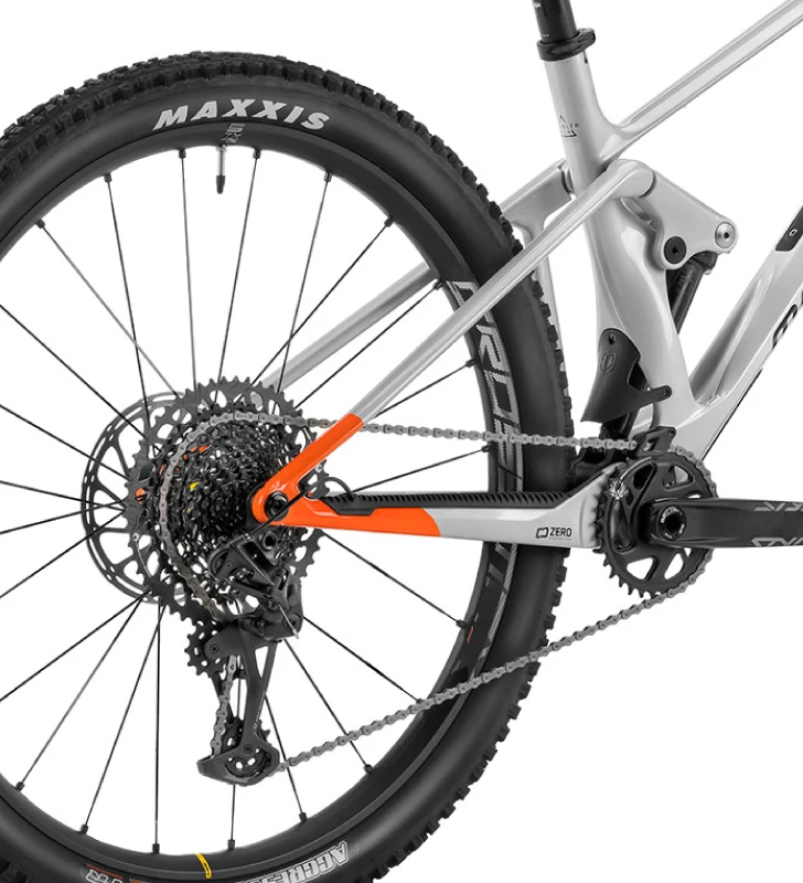 MONDRAKER Raze Carbon R 2023 Blanco / Naranja - Imagen 6