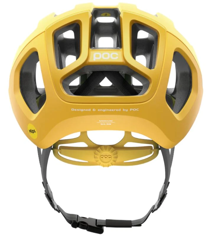 POC Casco Carretera Ventral Air Mips Amarillo - Imagen 4