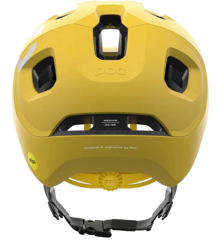 POC Casco MTB Axion Race Mips Amarillo - Imagen 4