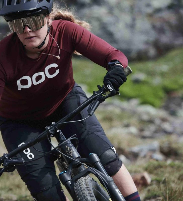 POC Casco MTB Kortal Negro / Coral - Imagen 6