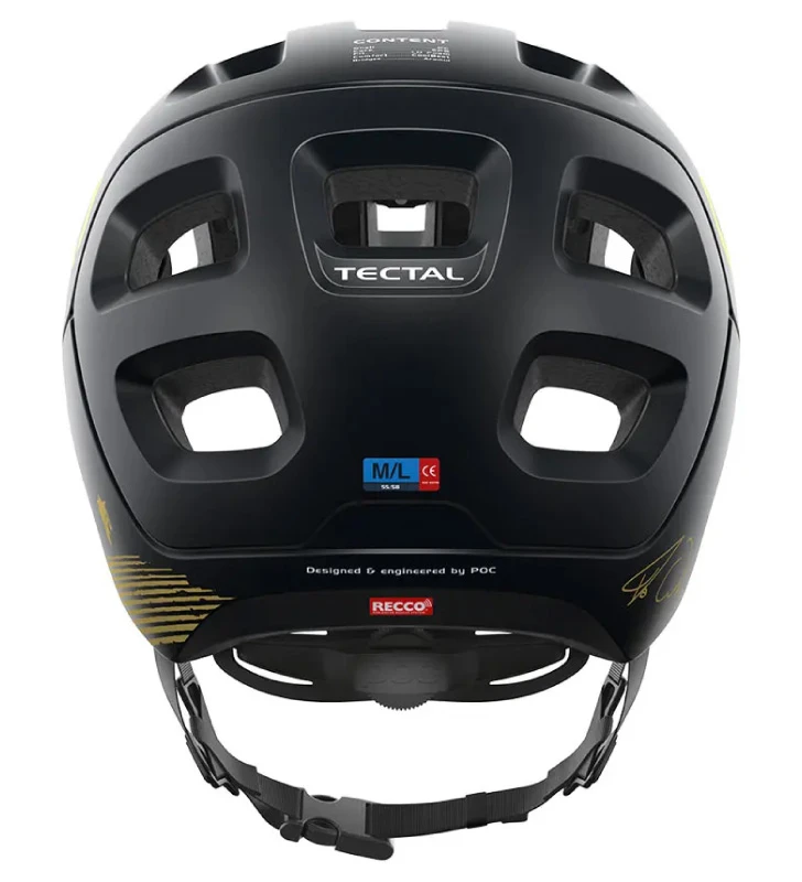 POC Casco MTB Tectal Fabio Wibmer Edition Negro - Imagen 2