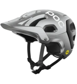 POC Casco MTB Tectal Race Mips Plata / Negro Mate