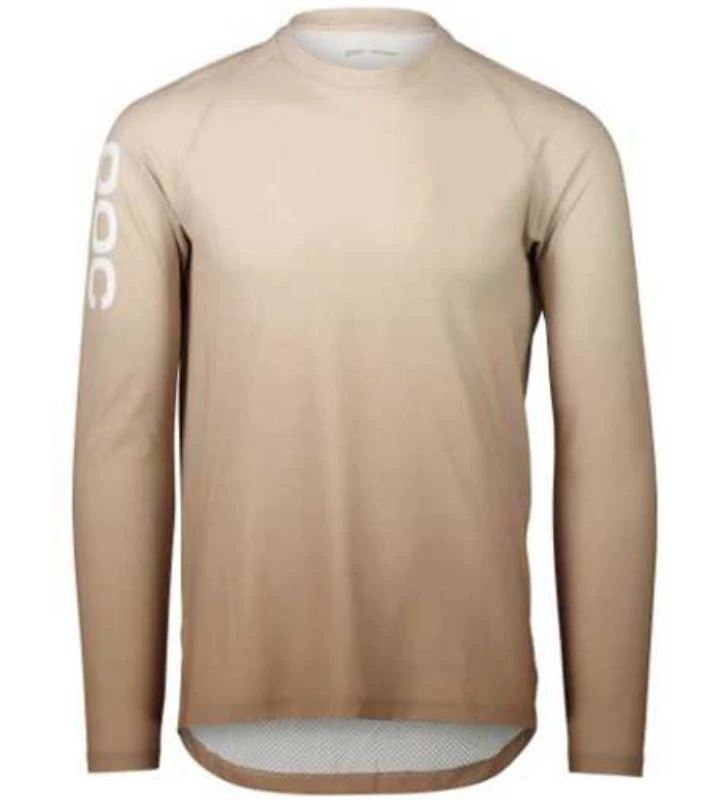 POC Maillot Manga Larga Essential MTB Lite Marrón