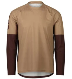 POC Maillot Manga Larga Essential MTB Marrón