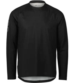 POC Maillot Manga Larga Essential MTB Negro