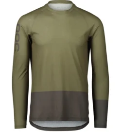 POC Maillot Manga Larga MTB Pure Verde / Gris