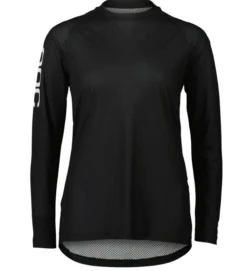 POC Maillot Manga Larga Mujer MTB Pure Negro