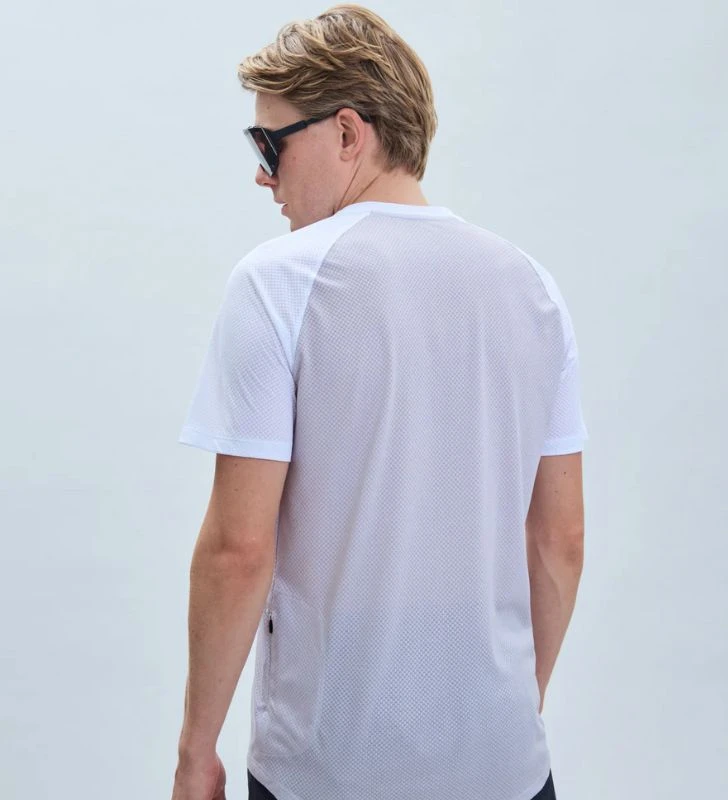 POC Maillot MTB Pure Gris / Blanco - Imagen 4